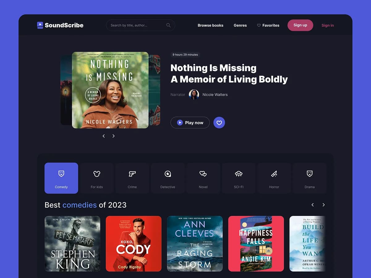 Soundscribe — Audio Library
